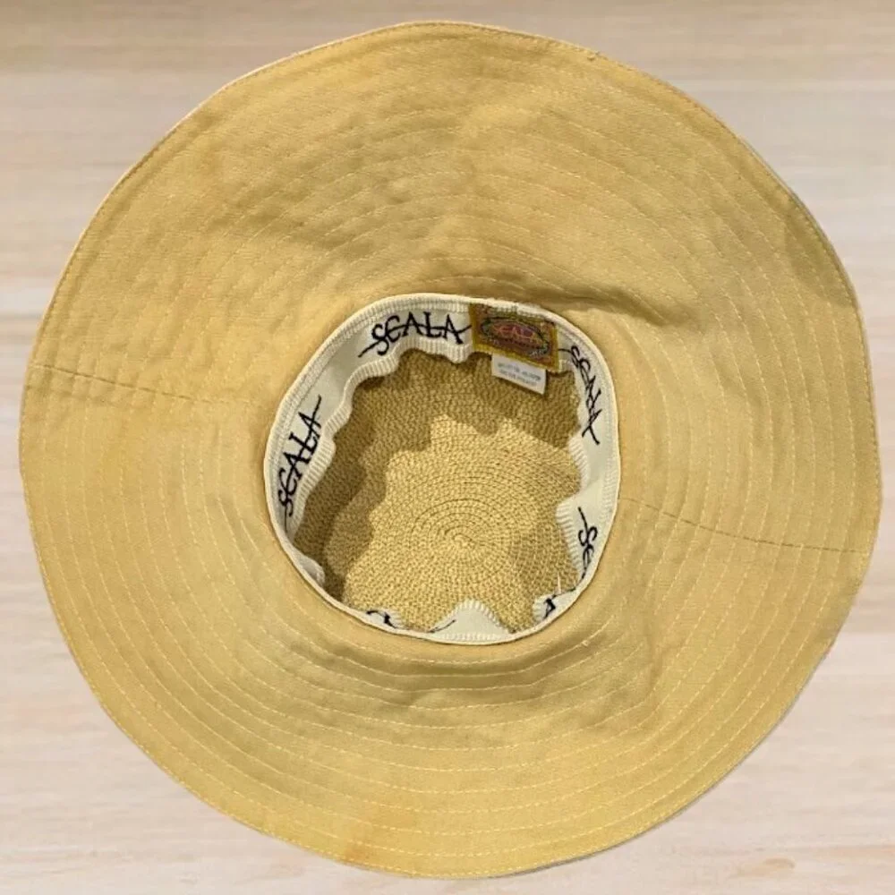 Scala Collezione Tan Sun Beach Hat